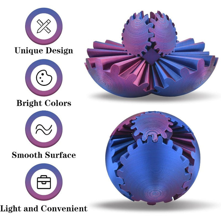 3D Printed Gear Sphere Ball – Shoplarke