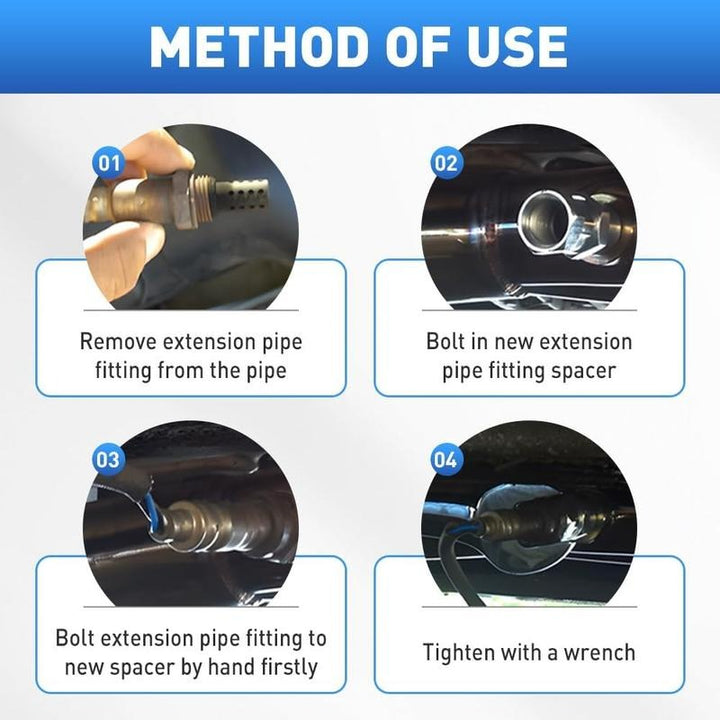 Stainless Steel Oxygen Sensor Spacer – Shoplarke